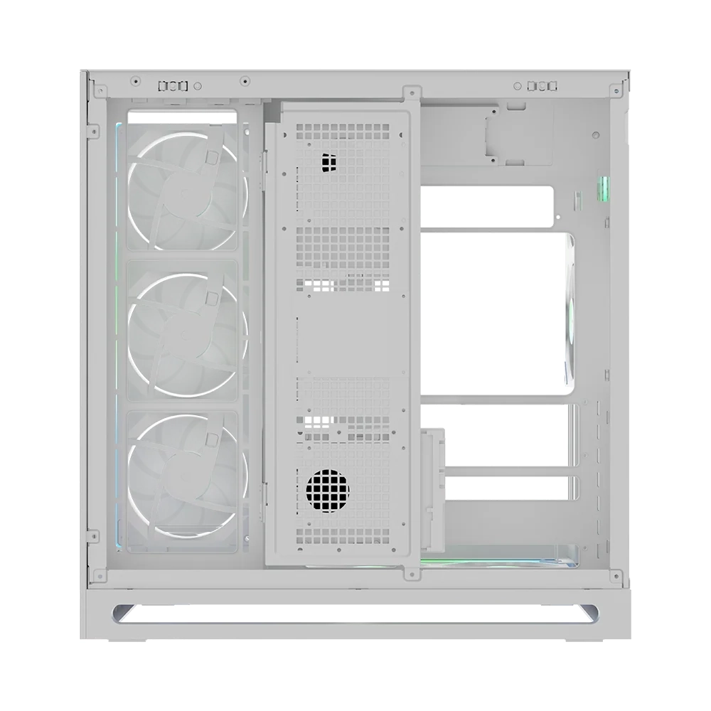 Ant Esports Gaming Cabinet Crystal ARC Pro White (ATX/M-ATX/ITX) view 2